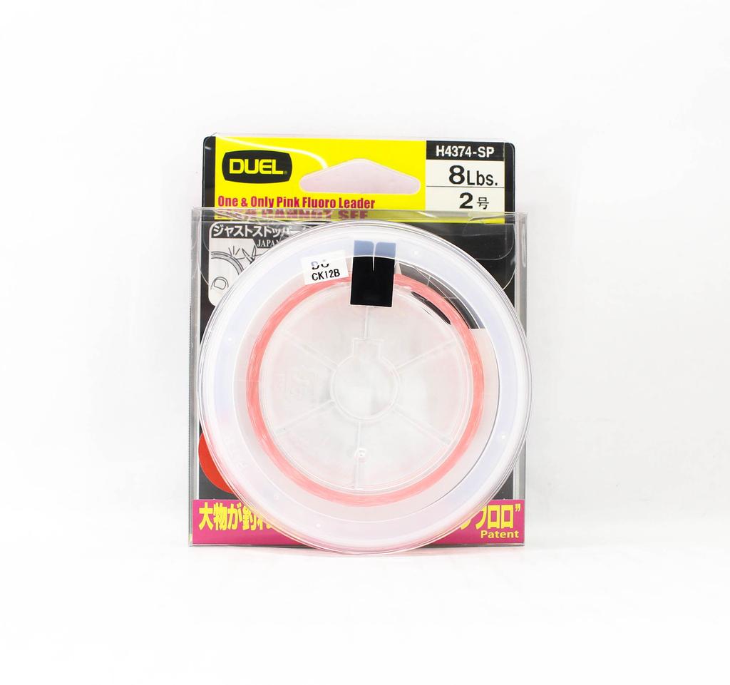 Yo Zuri Duel Pink Fish Cannot See Fluorocarbon 30m 8lb H4374-SP (8262)