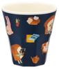Skater Melamine Tumbler Boys and Children's 270ml, "Bread Thief" Design, Girls, MTB2-A