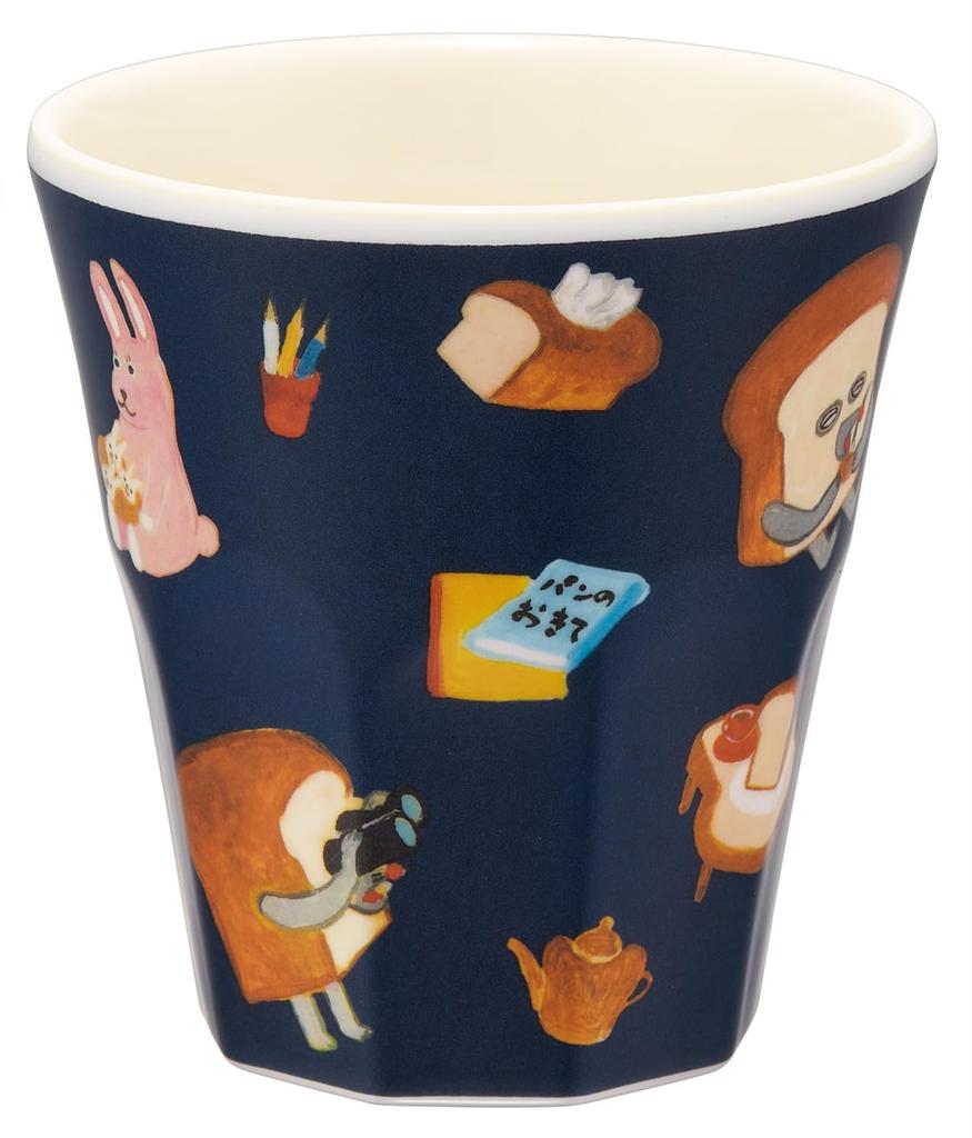 Skater Melamine Tumbler Boys and Children's 270ml, "Bread Thief" Design, Girls, MTB2-A