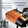 Electric Heated Windproof Motorcycle Handlebar Covers - Thick Velvet Warm Gloves for Riding