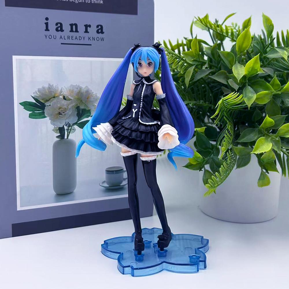 Hatsune Miku Anime Figure Collectible Doll PVC Statue Desktop Decoration Present Designed for Girls Otaku Cosplay Fans Cute And Charming Adorable