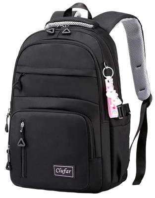 Plelet Women's Large Capacity, Lightweight Backpack for School and High School Students, 20 Liters, 2-Way Capacity, Multi-Pockets, 14-Inch Laptop