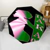 AKA Theme Automatic Umbrella, Lightweight & Portable, 8 Rib, Perfect for Outdoor Travel, Birthdays, Christmas, Gifts.