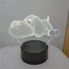 3D Colorful Cartoon Night Light - USB Bedroom Table Lamp Gift