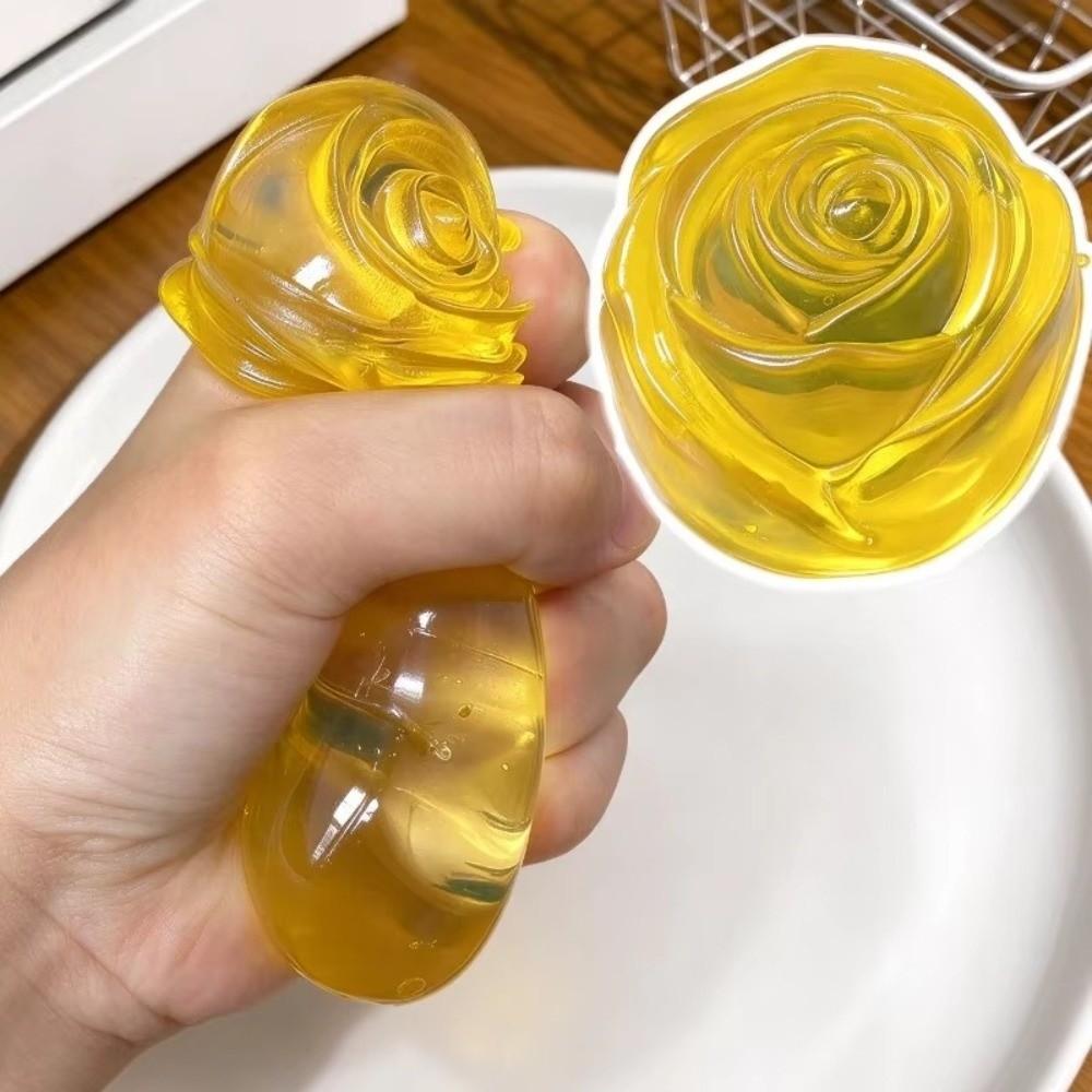 Crystal Texture Maltose Pinch Toy Moldable Deformable Squeeze Toy Soft Stress Relief Toy Kids