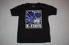 Jungen S/S T-Shirt K-STATE Schwarz KANSAS STATE UNIVERSITY Wildcat GRÖSSE L 10-12