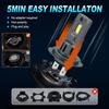 20000LM Mini H7 LED Headlight Bulb Wireless 120W CSP for Car Headlamp Auto Diode Lamps H7 Turbo Led 12V 6500K