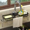 Sponge Holder For Sink Faucet Organizer Liquid