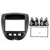For Citroen C1 for Peugeot 107 Car Stereo Radio Fascia Panel Plate Frame CD Panel Dashboard Audio Frame