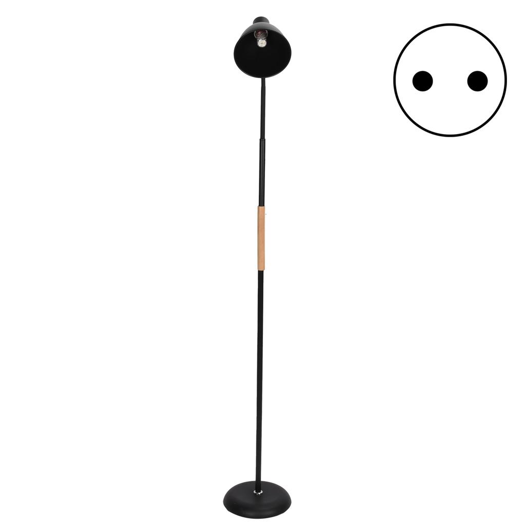 Simple Floor Lamp E27 Tricolor Living Room Bedroom Bedside LED Standing Lamp for Home LightingUK