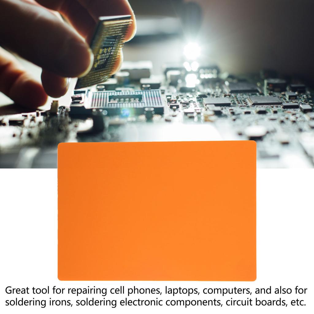 Heat Insulation Silicone Pad Electronic PCB Circuit Board Insulating Welding Silicone Mat for Maintenance