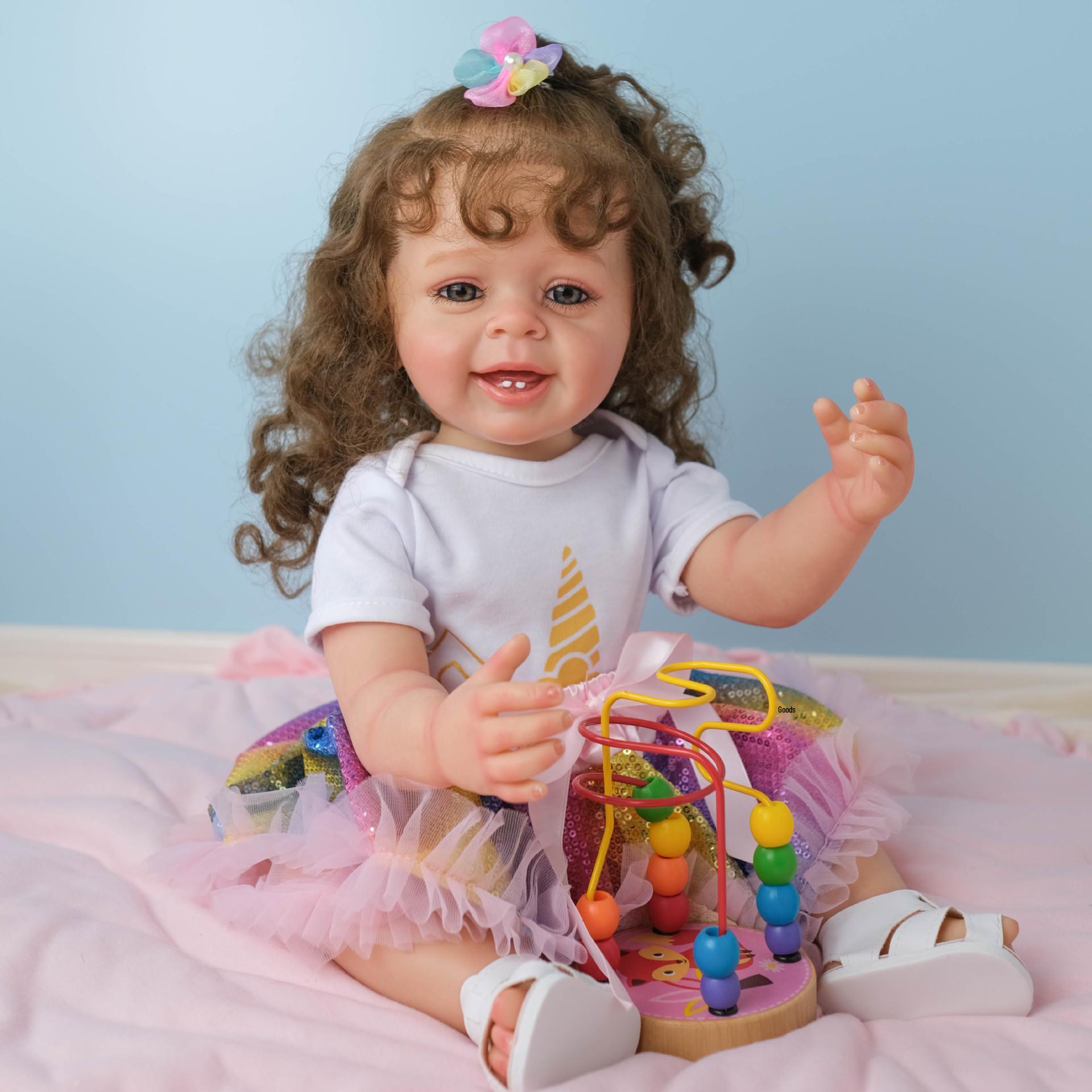 55cm Silicone Reborn Doll Yannik with Hand-Painted Veins 55 cm