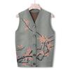 Middle-aged and Elderly Sweater Vest Female Mother Wear Autumn High-end Sweater Warm Vest Grandma Autumn Vest
