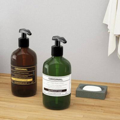 Refillable Bottle Durable Pump 500ml Υγρό Διανομέα Μακιγιάζ για Λοσιόν σαπουνιού σαμπουάν