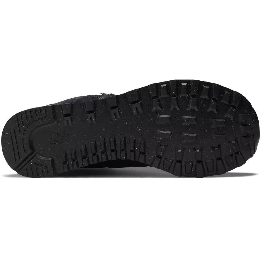 Men's New Balance 574 ENCAP Sneakers Black Suede Sports Shoes (ML574EVE) 40.5