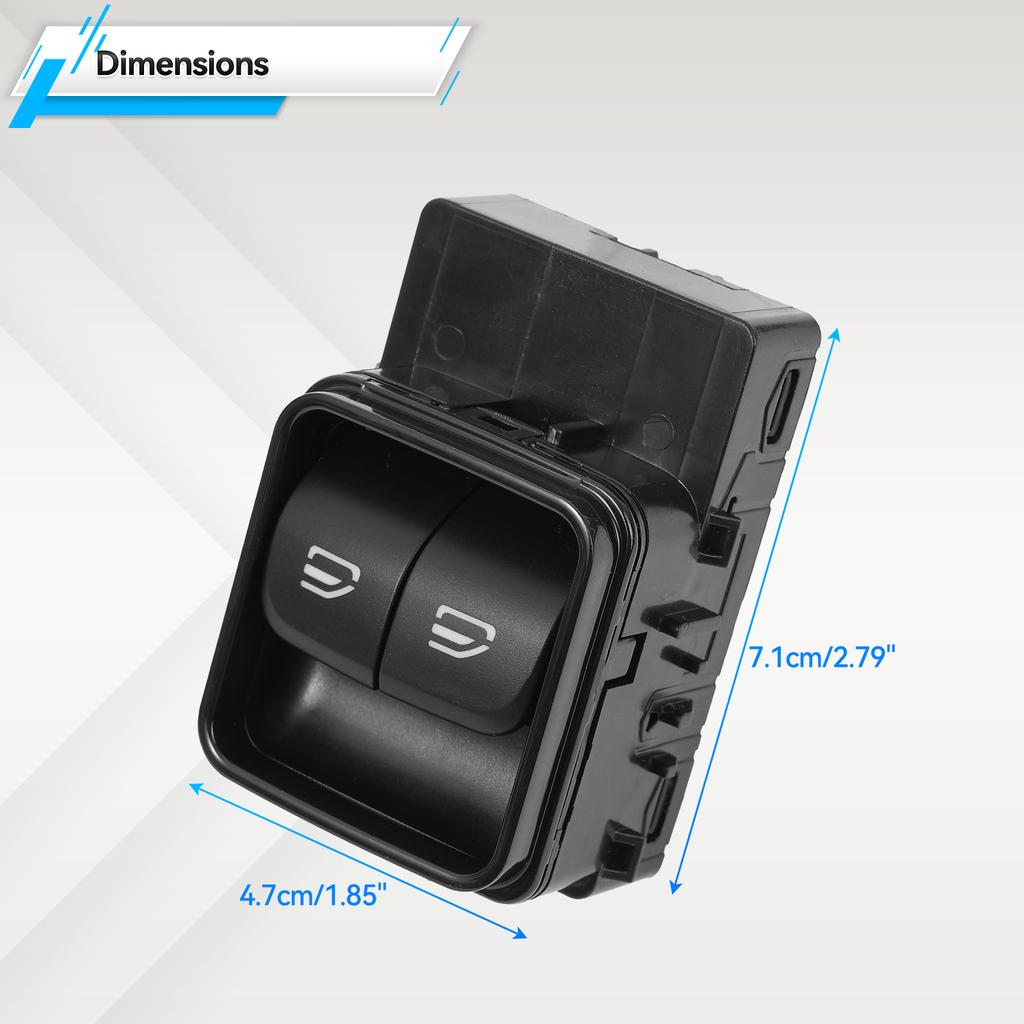 Electric Window Control Switch Lifter Button Master Front 9079058902 A9079058902 For Mercedes Benz Sprinter 907 910 2018-2022