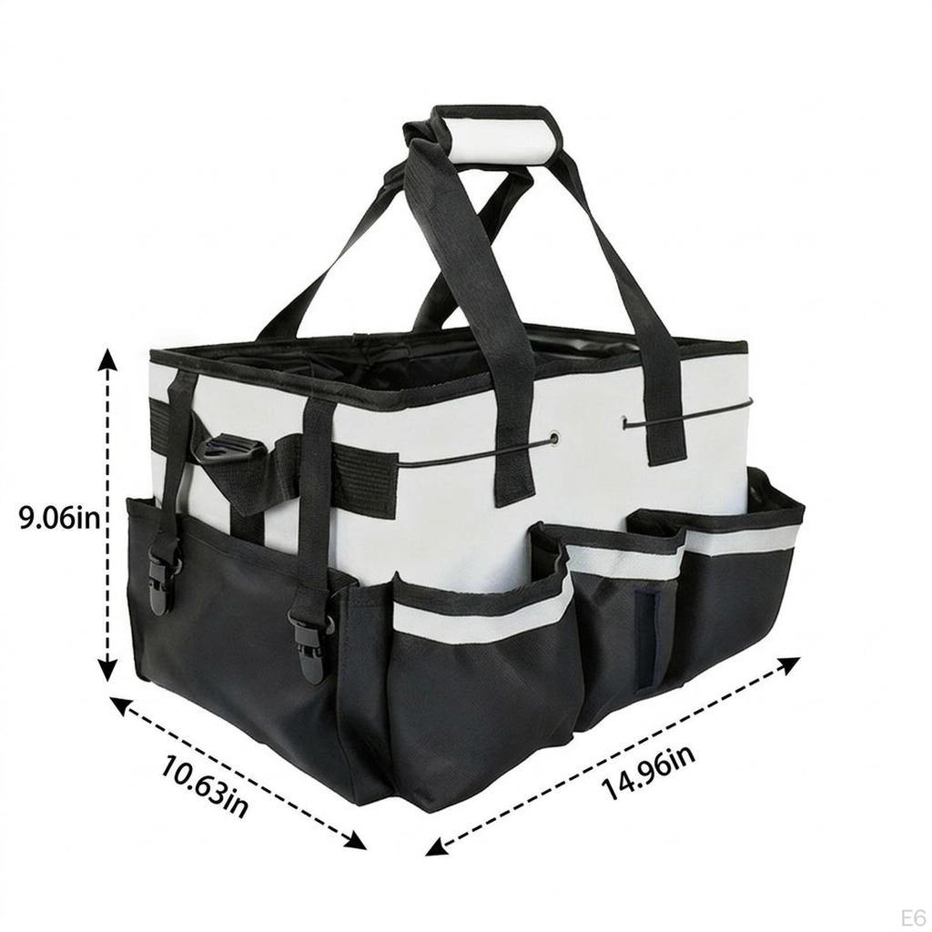 Cleaning Bag, Household Large Capacity, Tool Organizer for , Garden, Car And Home