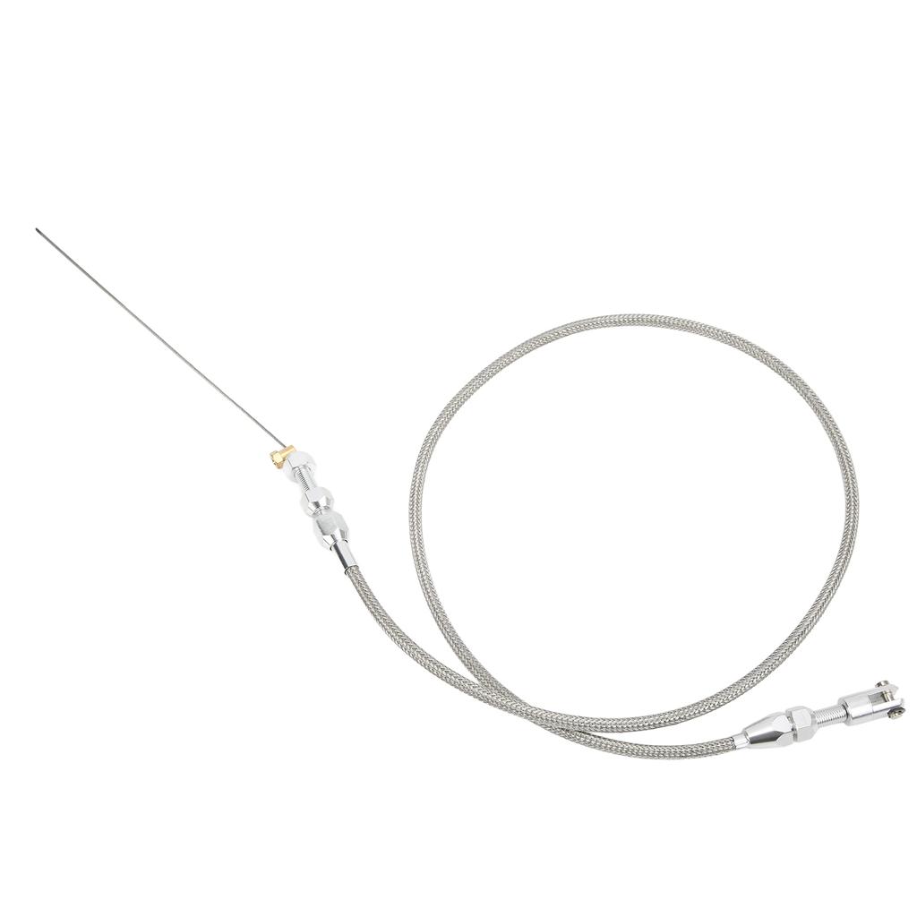 36inch Stainless Steel Throttle Control Cable Replacement for Chevy LS1 4.8   5.3   6.0L Engines 1999‑2007