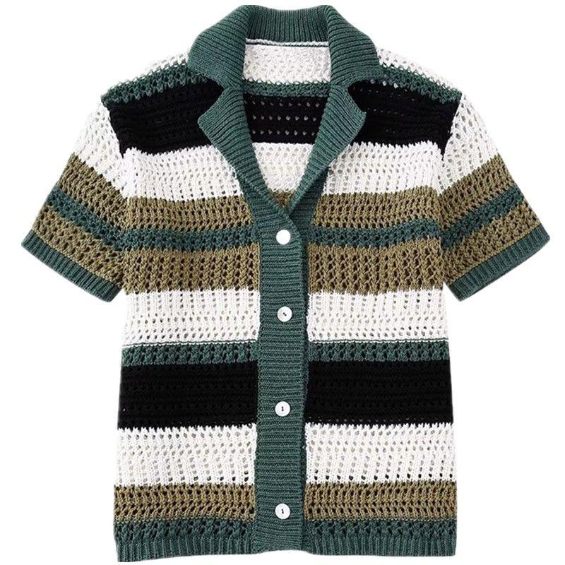 

Модный стиль Новая осень Новая женская одежда Свободный свитер с воротником поло 6427004 330 As shown in pictures S