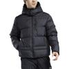 Reebok Down Jackets Men's Black Hooded Moderate Down Jacket GR8979