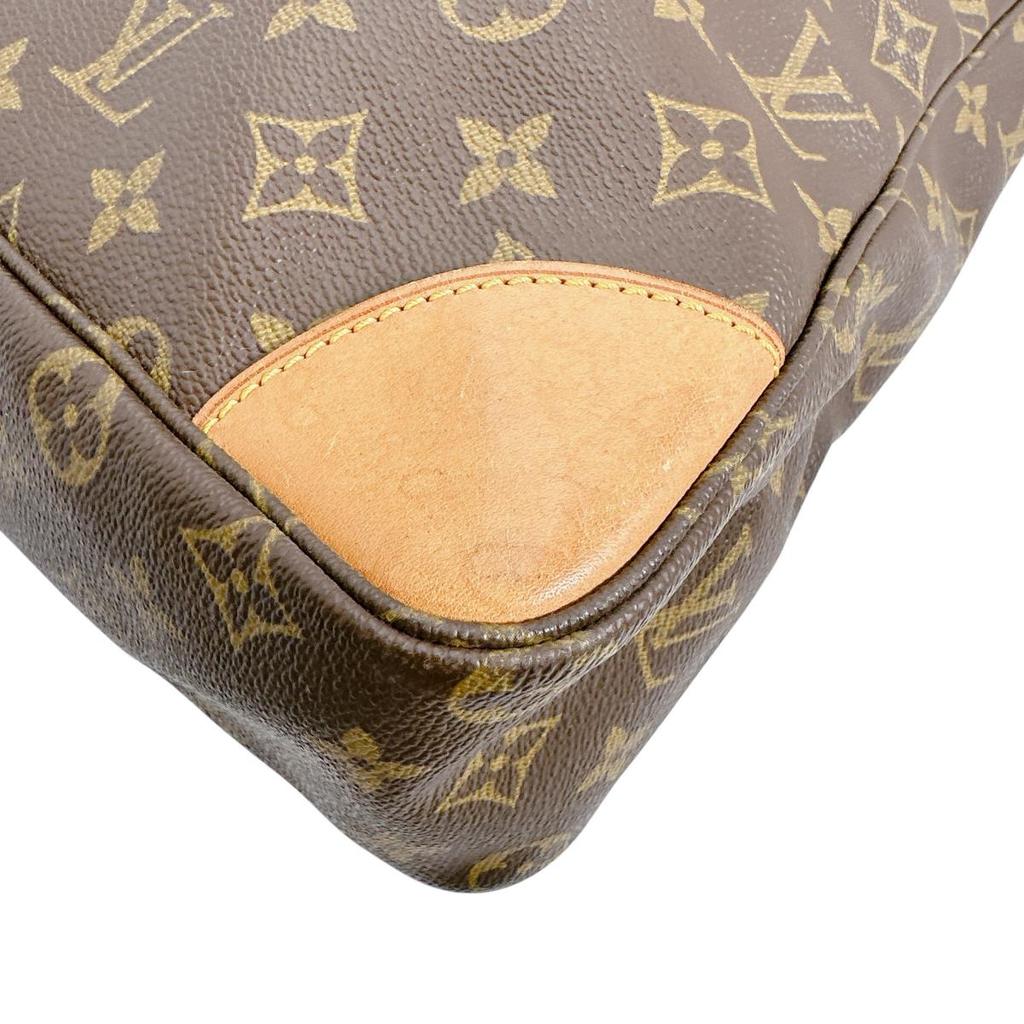 LOUIS VUITTON Monogram Ballad Shoulder Bag Monogram canvas Brown unisex M51112 Used