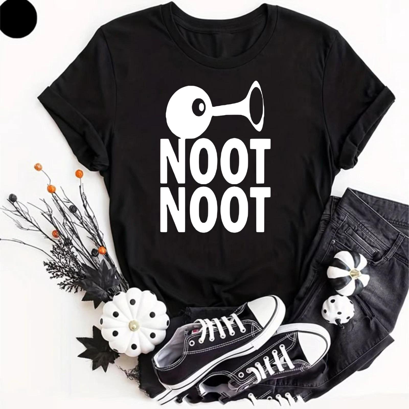 Noot Noot T Shirt Funny Pingu Mens Womens Top Bird Joke Tee Novelty Gifts Band S