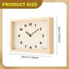 Wall Clock Desk Decorative Modern Fashion Silent Home Decoration for Bedroom Kitchen Indoor