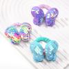 1PC New Cute Sequin Butterfly Girls Kids Ponytail Elastic Hair Bands Children Hair Ties Princess Hair Accessories Baby Headwear