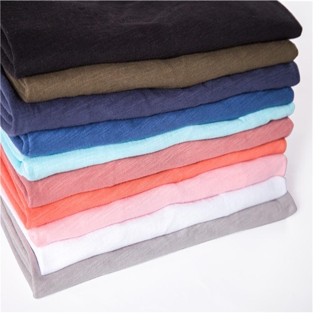 2025 New Summer V-neck T-shirt Men 100% Combed Cotton Solid Short Sleeve T Shirt Men Fitness Undershirt Male Tops Tees