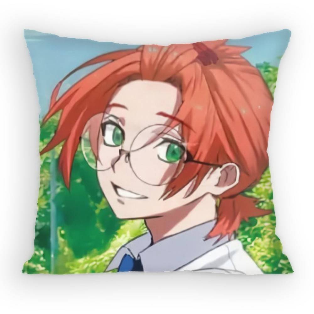 Phantom Busters Eugene Korekishi Pillow Case Anti-Dustmite Pillowcase Invisible Zipper Silky Sofa Cushion Cover For Bedroom