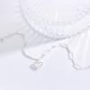 Love Bracelet Women's Niche High-end Design Sense Irregular Sparkling Square Jewelry Women