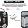 The Vampire Diaries Damon Salvatore TV Serie Lunchtas Werk Lunchbox Voor Meisjes Designer Thermische Tote Handtassen Koeltas