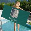 Anime A-Attack On T-Titan Microfiber Beach Towel Absorbent Quick Dry Soft Yoga Swimming Resort Mountain Climbing Towel
