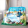 Custom Name Fairy Tale Flannel Blanket Throw Blanket Soft Warm Sofa Bed Decor Unique Gift