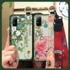 Lanyard Chinese style Phone Case For Doogee N30 Anti-dust Elderly lady Wrist Strap Phone Holder Protective Wristband