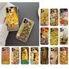 Phone Case For Iphone 17 Pro Max Air 16 15 14 13 Pro Max 15 16 Pro 15Plus Kiss Gustav Klimt Golden Tears