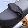 Universal Electric Motorcycle Seat Cover: Sun & Rain Protection, Heat Insulation, Elastic Leather