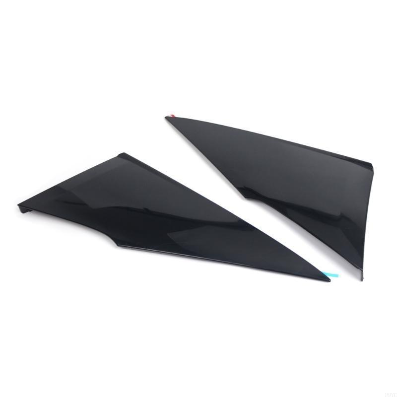 P9YC Pair Rear Quarter Moldings Cover Rear Triangular Cover Plate for 2016-2022 Replace 62505-47012 62506-47012