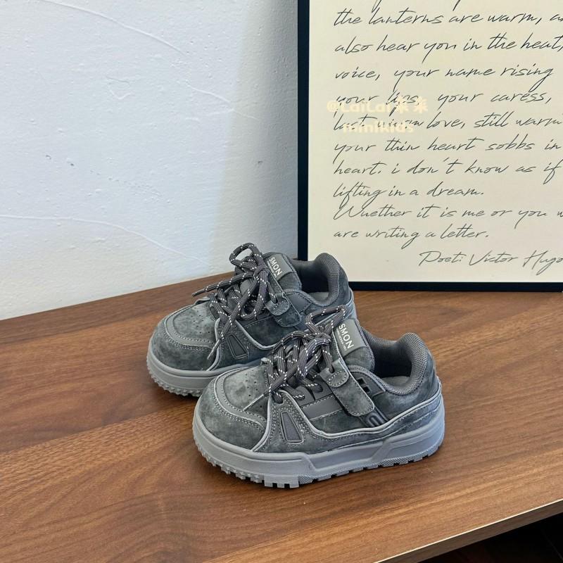 Zapatos Estilo Juvenil Zapatillas Casuales para Niños Niños Niñas Ligeras Antideslizantes Suela de Goma Zapatos de Caña Baja