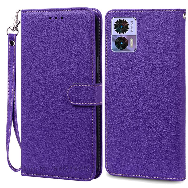 כיסוי למכשיר Moto Edge 30 Neo כיסוי ארנק מתקפל מעור סיליקון עבור Motorola Moto Edge 30 Neo כיסוי סיליקון למכשיר כיסוי קוק פונדס