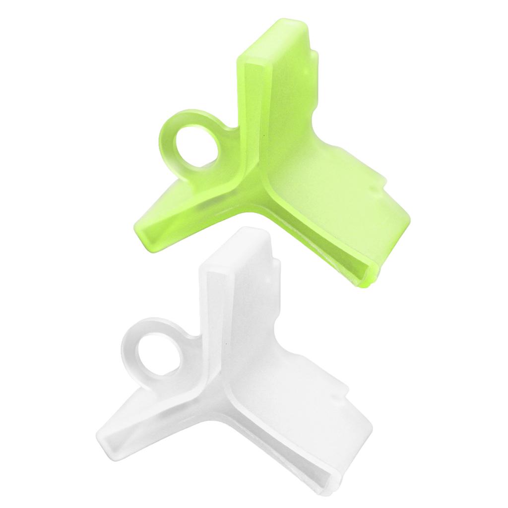 Angelhaken-Schutzhauben, 100 Stück, Kunststoff, Schutzabdeckung für Drillingshaken, Haken-Sicherheitskappen, Schutz für Standardgröße