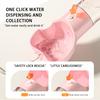 Pet Utensils Portable Dog Water Bottle For Dog Walking And Travelling Pet Cup Double Seal Leak Proof,