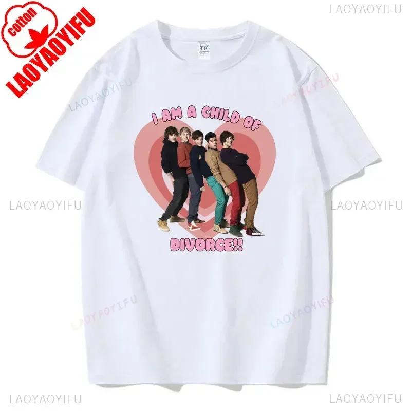 I Love One Directions Print T-Shirts Rapper Short Sleeve T Shirt Vintage Singer Tops Summer Cotton Hip Hop Men Women Tee-shirts