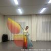 Multicolor Belly Dance Accessories Props Scalable Rods Dance Props Semi-circular Flags  Dance Party