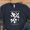 Kazimir Malevich Suprematism Woodcut Tee Abstract Geometric Dark Academia Art Shirt and Kids Tshirt