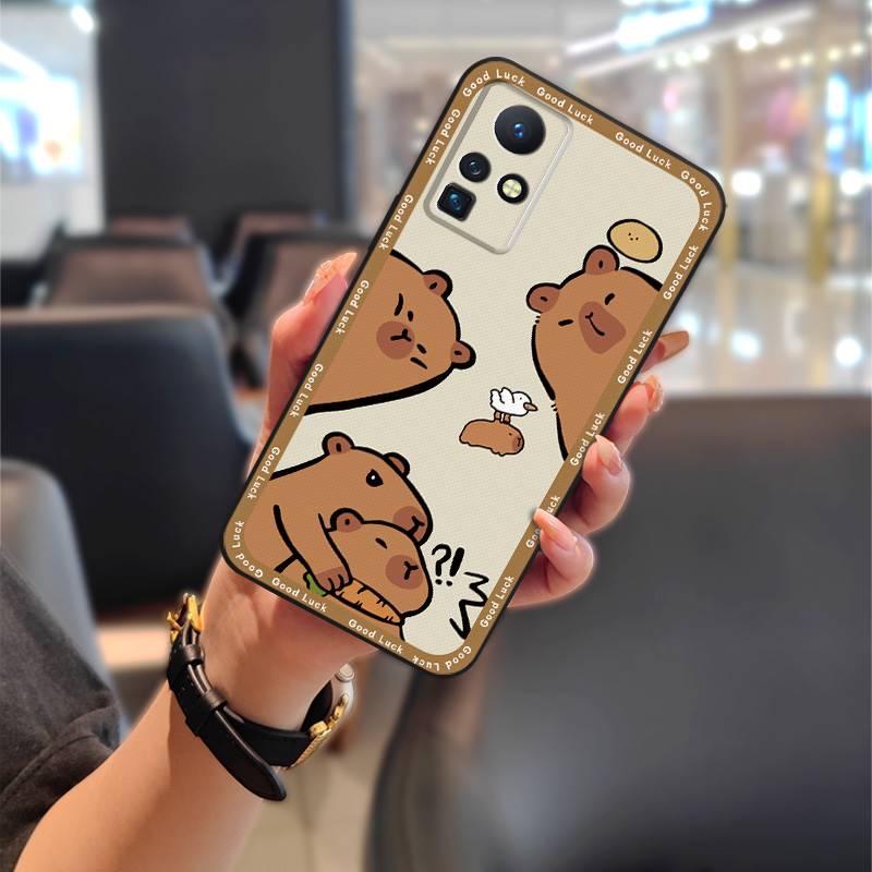 Full Wrap Phone Pouch Phone Case For Infinix Zero X/X Pro/X6811/X6811B Durable Anti-knock Graffiti Dirt-resistant Cute