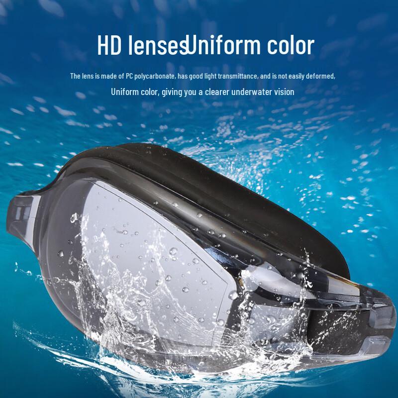 Anti-Fog Large Frame Swimming Goggles