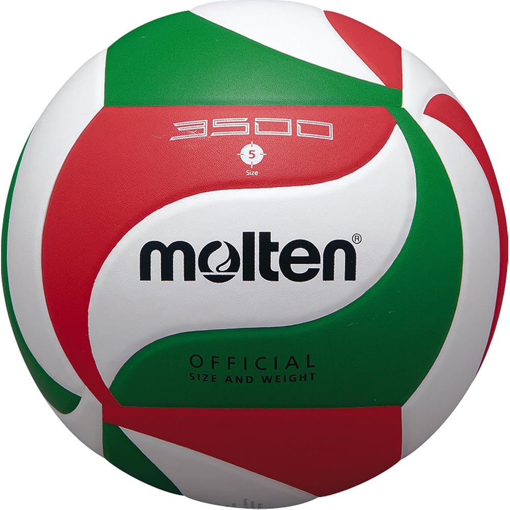 Molten V5M3500 Volleyball Size 5 Practice Ball Durable Design Lightweight Construction