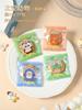 100Pcs 7x7cm Small Cartoon Animal Self-adhesive Plastic Bags Cookie Snack Candy Birthday Party Gift Packaging