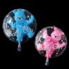 24inch Decoration Transparent Baby Boy Girl 4D Foil Party Supplies Balloons Bear Globos
